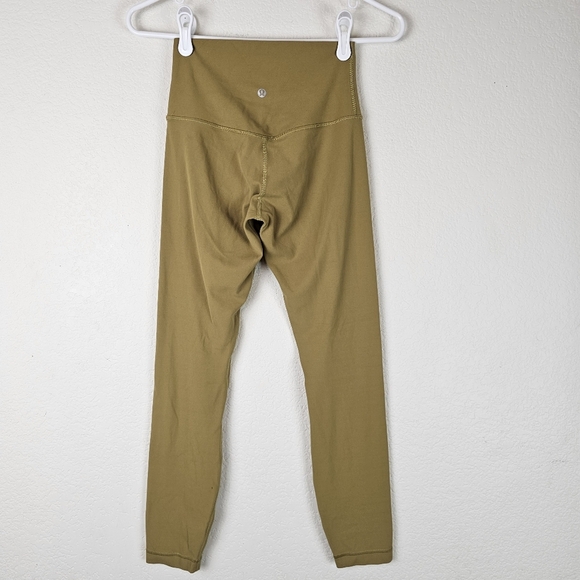 Lululemon Align Pant II 25" Grape Leaf Athleisure Sports Yoga Workout Size 4 - Picture 4 of 10